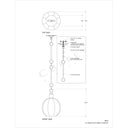 Currey & Company 9514 Aquaterra Pendant in Old Iron 4
