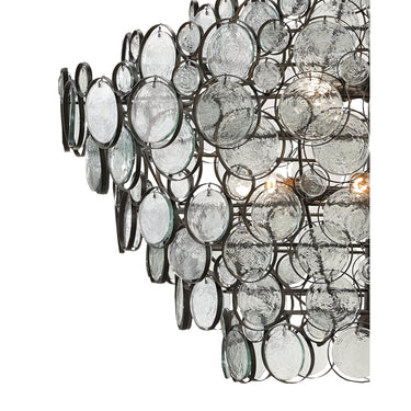Currey & Company 9520 Galahad 12 Light Chandelier in Bronze 2