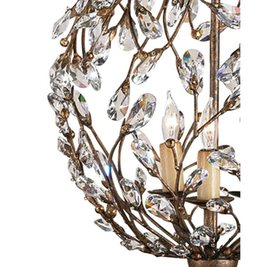 Currey & Company 9652 Crystal Bud Cupertino Orb Chandelier in Cupertino 2