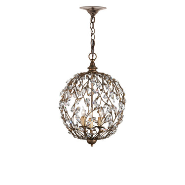 Currey & Company 9652 Crystal Bud Cupertino Orb Chandelier in Cupertino 3