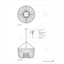 Currey & Company 9685 Highbrow Chandelier in Contemporary Silver Leaf/Distressed Silver Leaf 4