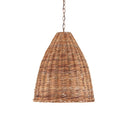 Currey & Company 9845 Basket Pendant in Natural 4