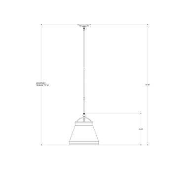 Currey & Company 9868 Lumley Black Pendant in French Black/Pyrite Bronze 4