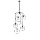Currey & Company 9869 Moorsgate Multi Pendant in Blacksmith/Old Brass 3