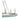 Currey & Company 9870 Tidewater 6 Light Chandelier in Silver Granello/Seaglass - Crescent Harbor