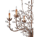 Currey & Company 988 Crystal Bud 8 Light Chandelier in Cupertino 7