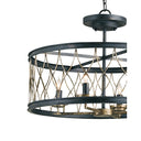 Currey & Company 9902 Crisscross Pendant 2