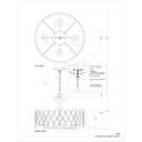 Currey & Company 9902 Crisscross Pendant 3