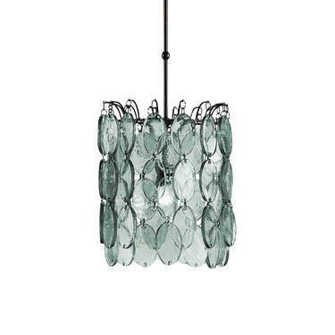 Currey & Company 9920 Airlie Pendant in Satin Black 1