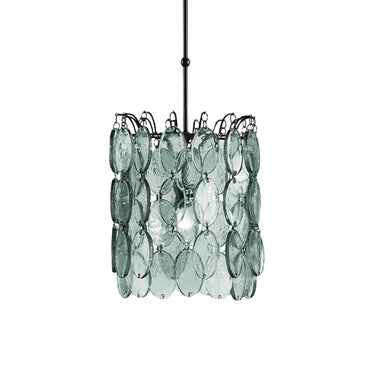 Currey & Company 9920 Airlie Pendant in Satin Black - Crescent Harbor