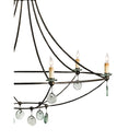 Currey & Company 9921 Novella 6 Light Chandelier in Mayfair - Crescent Harbor