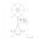 Currey & Company 9921 Novella 6 Light Chandelier in Mayfair 5