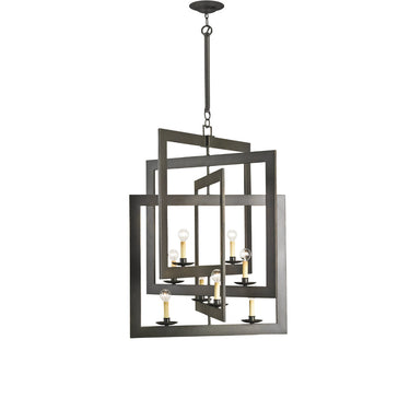 Currey & Company 9927 Middleton 8 Light Chandelier in Bronze Gold 3