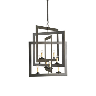 Currey & Company 9927 Middleton 8 Light Chandelier in Bronze Gold 1