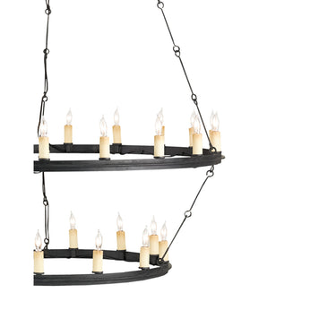 Currey & Company 9935 Toulouse 30-Light Chandelier in Blacksmith 2