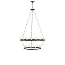 Currey & Company 9935 Toulouse 30-Light Chandelier in Blacksmith 3