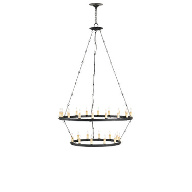 Currey & Company 9935 Toulouse 30-Light Chandelier in Blacksmith 3