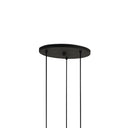 Currey & Company 9969 Beckett Trio Pendant in Emery Rust 2