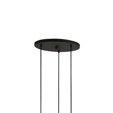 Currey & Company 9969 Beckett Trio Pendant in Emery Rust - Crescent Harbor