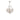 Currey & Company 9974 Crystal Bud Silver Small Chandelier in Silver Granello 5