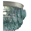 Currey & Company 9999-0013 Braithwell Flush Mount in Silver Leaf - Crescent Harbor