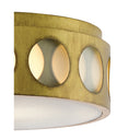 Currey & Company 9999-0019 Go-Go Flush Mount in Brass 2