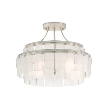 Currey & Company 9999-0030 Vintner Blanc Semi-Flush 1