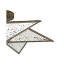 Currey & Company 9999-0031 Stargazer Semi-Flush in Pyrite Bronze/Raj Mirror - Crescent Harbor