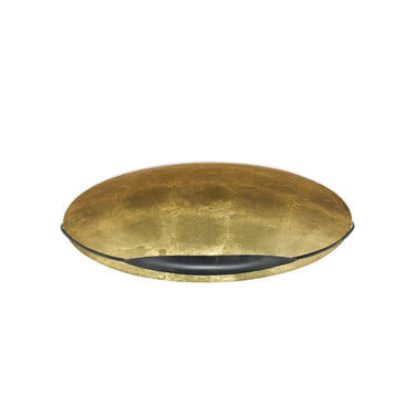Currey & Company 9999-0049 Pinders Flush Mount in Contemporary Gold Leaf/French Black - Crescent Harbor