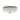 Currey & Company 9999-0052 Bryce Flush Mount in Silver Leaf/Frosted Glass - Crescent Harbor