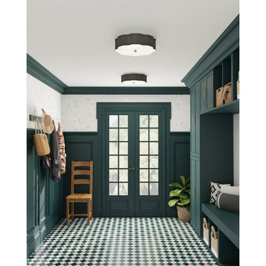 Currey & Company 9999 Wexford Flush Mount 5