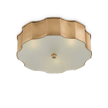 Currey & Company 9999 Wexford Flush Mount - Crescent Harbor