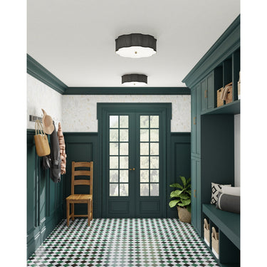 Currey & Company 9999 Wexford Flush Mount - Crescent Harbor