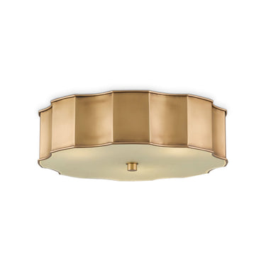 Currey & Company 9999 Wexford Flush Mount 1