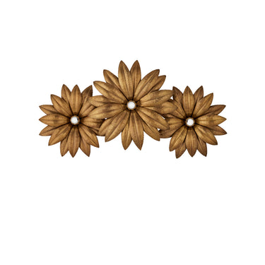 Currey & Company Alithea 3-Light Wall Sconce 3