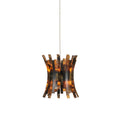Currey & Company Alsop 1-Light Round Multi-Drop Pendant 