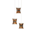 Currey & Company Alsop 3-Light Round Multi-Drop Pendant 