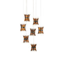 Currey & Company Alsop 7-Light Round Multi-Drop Pendant 