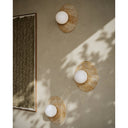 Currey & Company Apricity 1-Light Travertine Wall Sconce 5