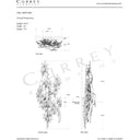 Currey & Company Aviary Gold 1-Light Wall Sconce 11
