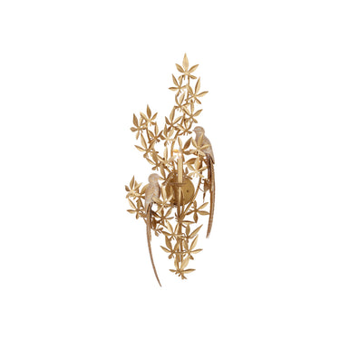 Currey & Company Aviary Gold 1-Light Wall Sconce 5