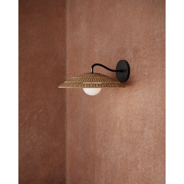Currey & Company Barbary Outdoor 1-Light Wall Sconce 4
