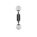 Currey & Company Barbican 2-Light Nickel Wall Sconce 10