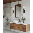 Currey & Company Barbican 2-Light Nickel Wall Sconce 11