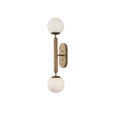 Currey & Company Barbican 2-Light Nickel Wall Sconce 4