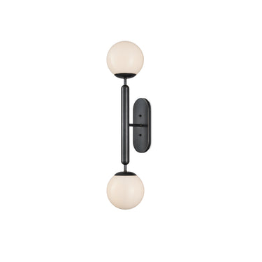 Currey & Company Barbican 2-Light Nickel Wall Sconce 7
