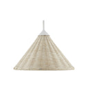 Currey & Company Basket White Swing-Arm 1-Light Wall Sconce 3