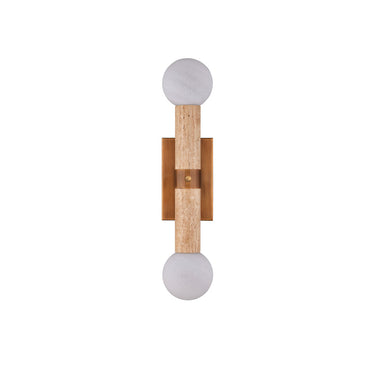 Currey & Company Beatrix 2-Light Bath Wall Sconce 15