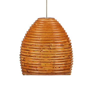 Currey & Company Beehive 7-Light Linear Multi-Drop Pendant 1