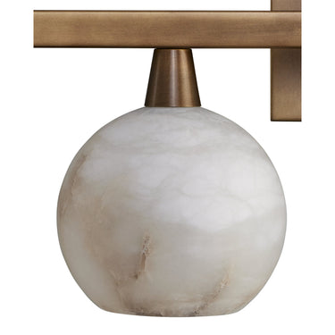 Currey & Company Bombelles 4-Light Nickel Bath Bar 13